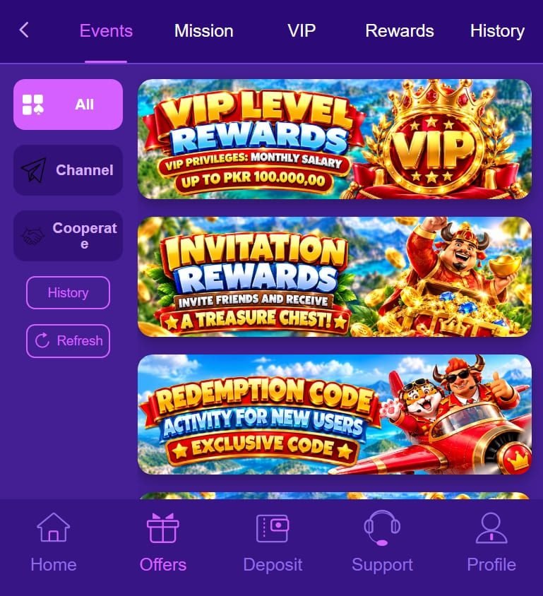 Boo999 Game APK Bonus Section