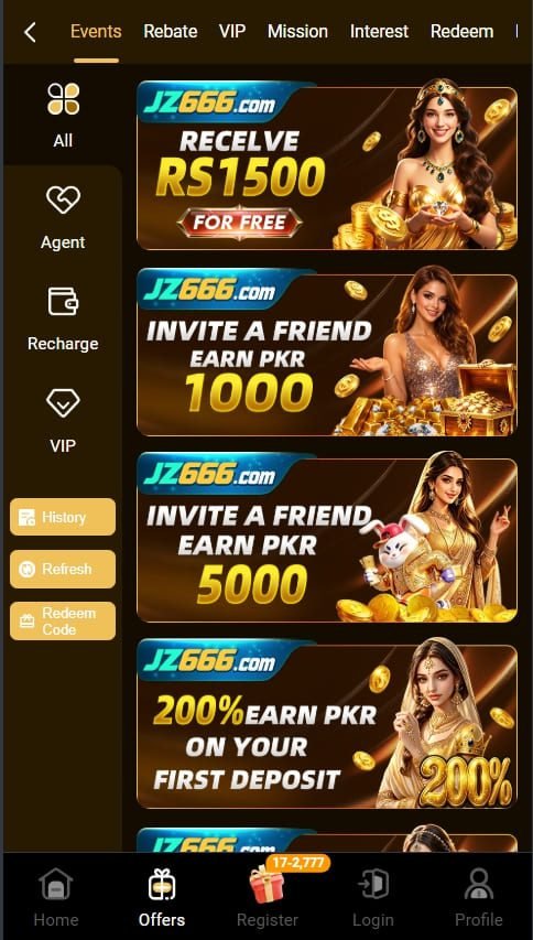 A colorful picture of JZ666 Game and its free bonuses