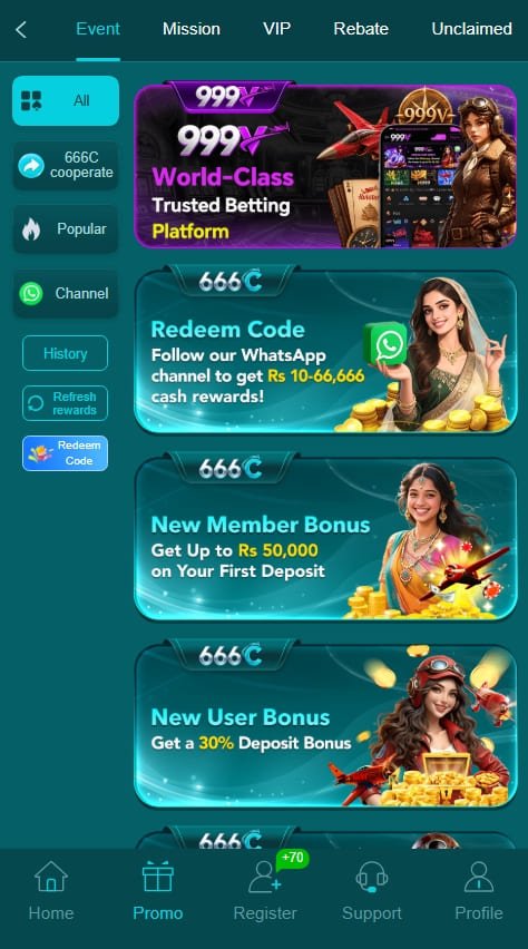 666C Game Bonus Screen – Rewards and Promotions